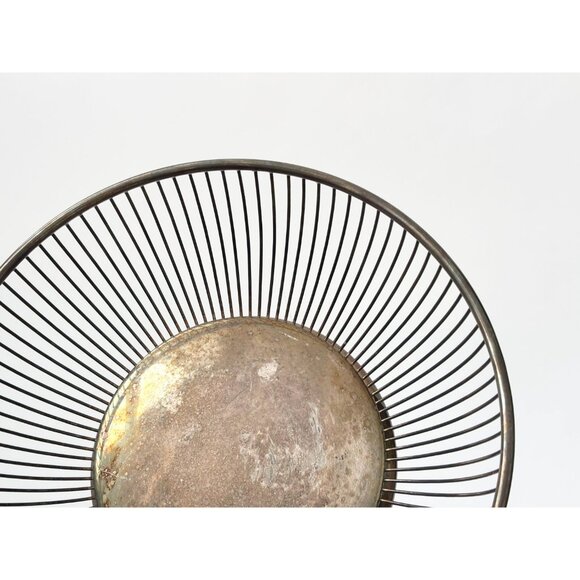 Gorham Silver Plated Italian Made Vintage Wire Fruit | Bread | Decorative Bowl - Picture 7 of 9